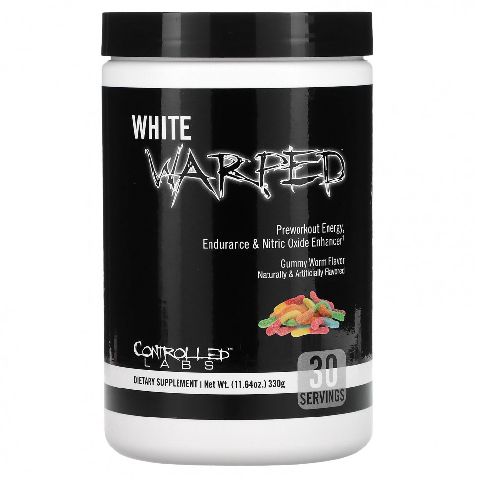   Controlled Labs, White Warped,  ,     ,  , 330  (11,64 )   -     , -,   