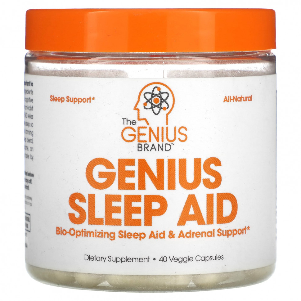   The Genius Brand, Genious Sleep Aid, 40     -     , -  