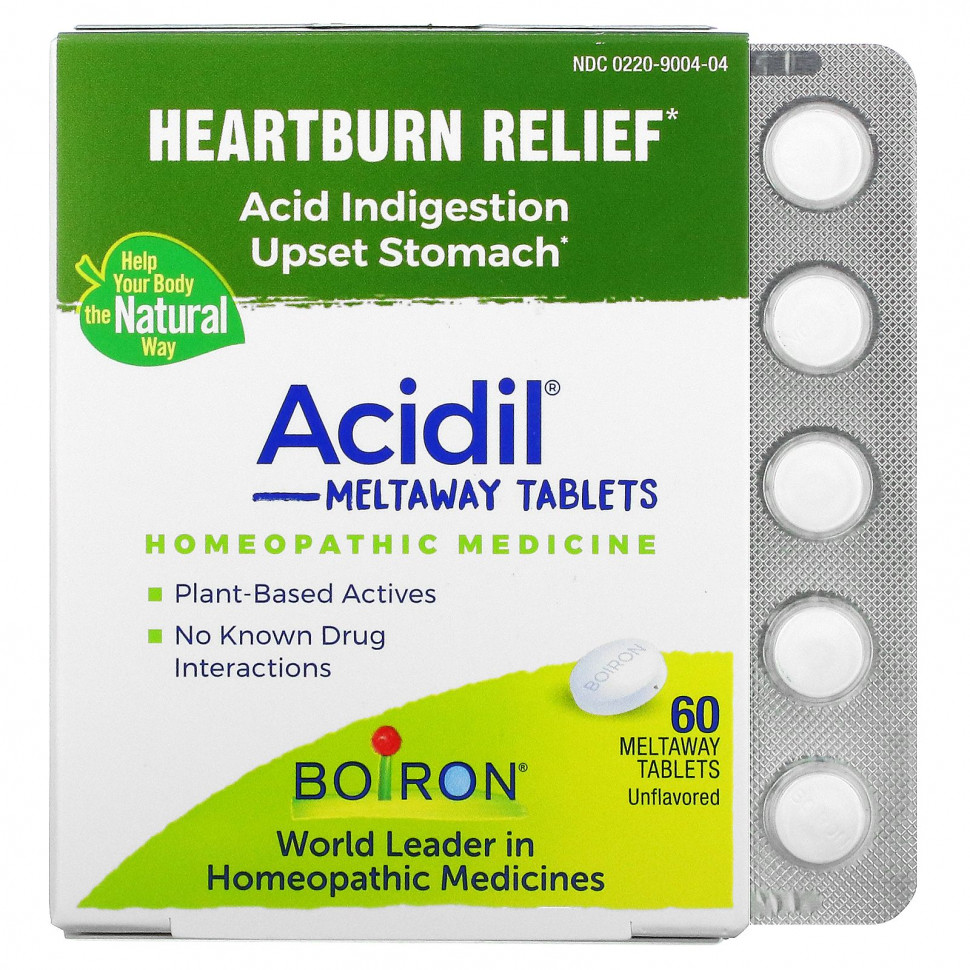   Boiron, Acidil,  ,  , 60  Meltaway   -     , -  