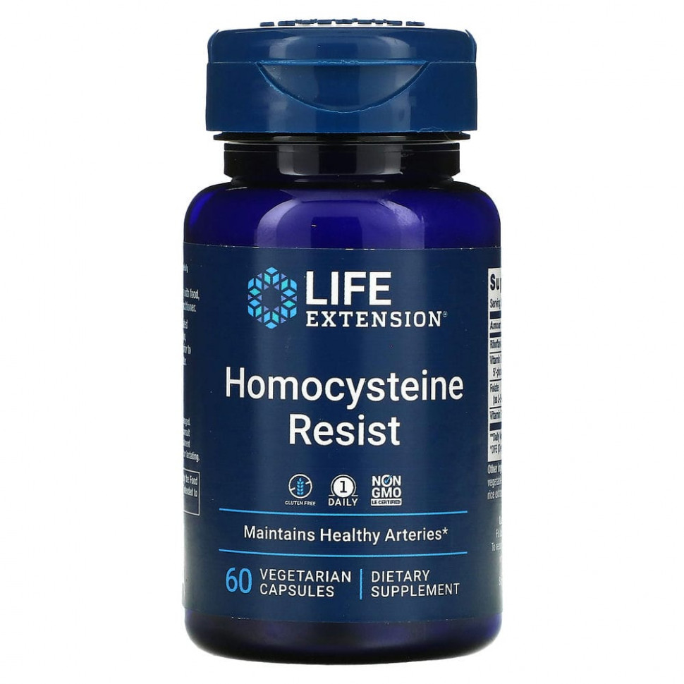  Life Extension, Homocysteine Resist,      , 60    IHerb ()
