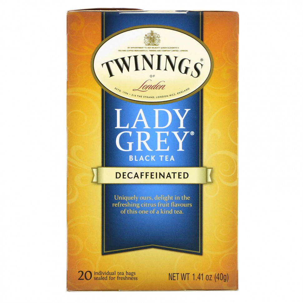   Twinings, Lady Grey,  ,  , 20  , 40  (1,41 )   -     , -  