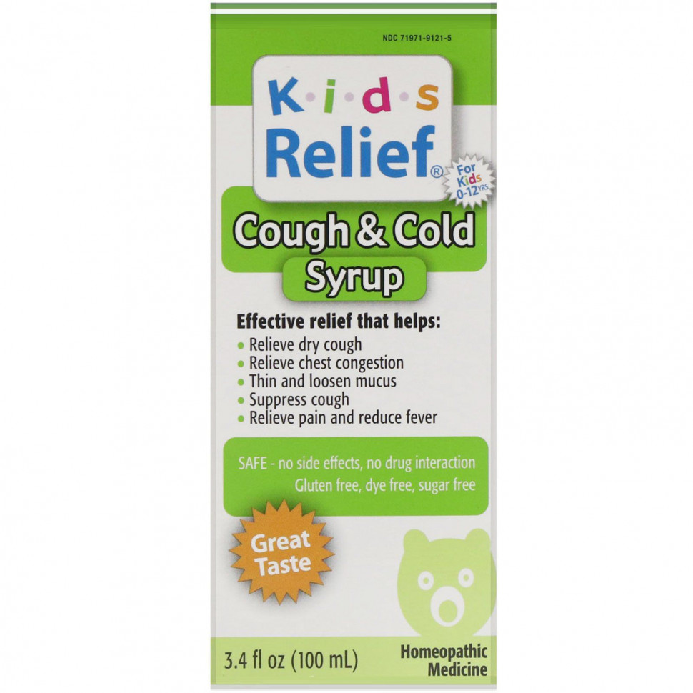   Homeolab USA, Kids Relief,     ,   012 , 100  (3,4 . )   -     , -  