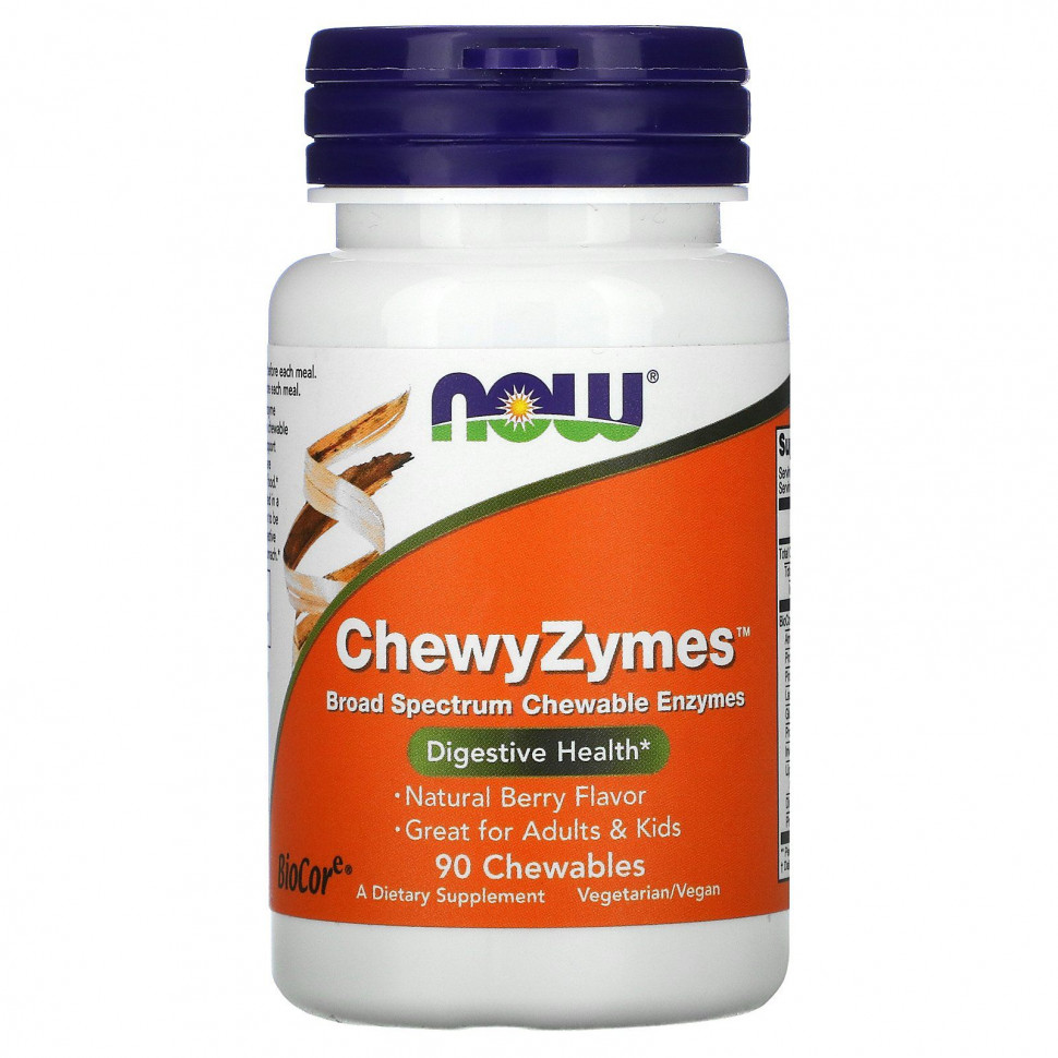   NOW Foods, ChewyZymes,   , 90     -     , -,   