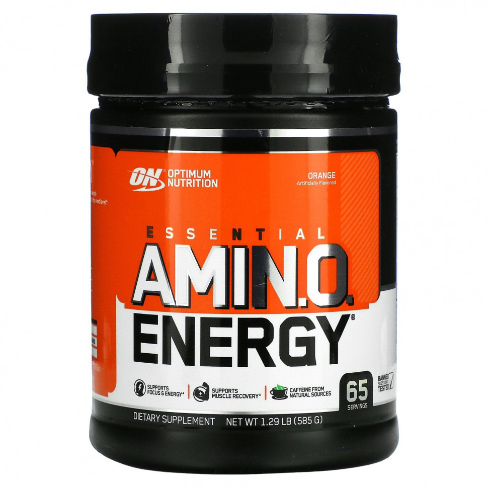   Optimum Nutrition, ESSENTIAL AMIN.O. ENERGY, Orange Cooler, 585  (1,29 )   -     , -  