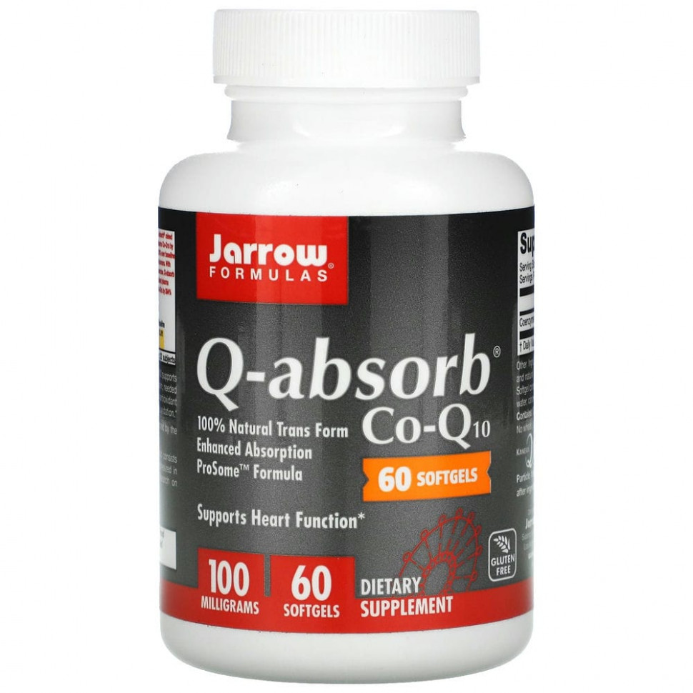   Jarrow Formulas, Q-absorb -Q10, 100 , 60    -     , -,   