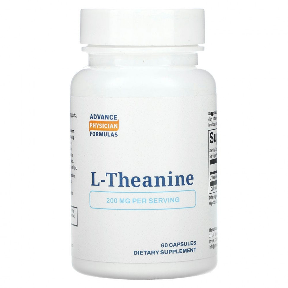   Advance Physician Formulas, L-, 200 , 60    -     , -  