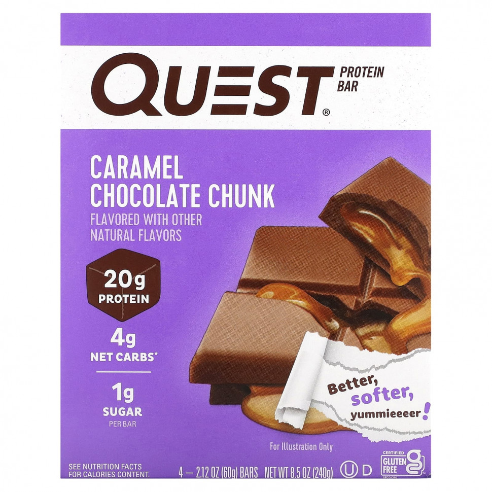   Quest Nutrition,  ,   , 4 , 60  (2,12 )   -     , -  