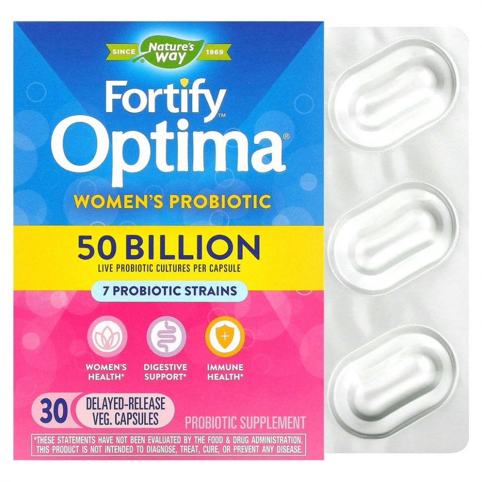   Nature's Way, Fortify Optima,   , 50 , 30     .    -     , -  