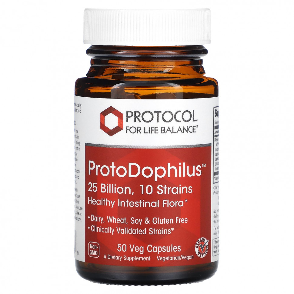   Protocol for Life Balance, ProtoDophilus, 25 , 50     -     , -  