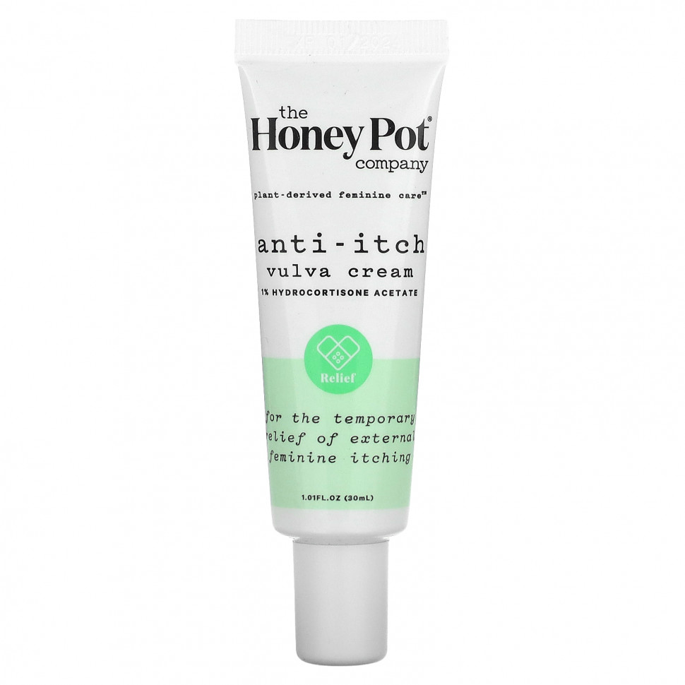   The Honey Pot Company, Anti-Itch Vulva Cream, 1.01 fl oz (30 ml)   -     , -  