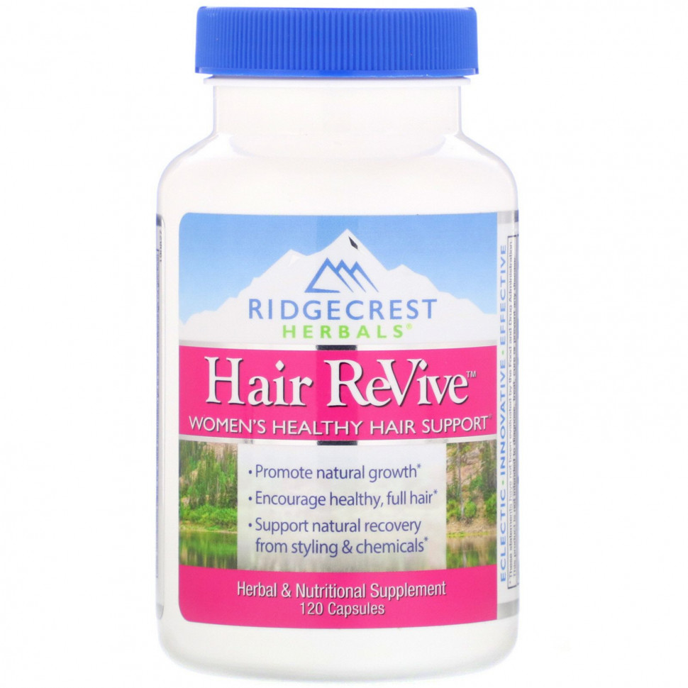   RidgeCrest Herbals, Hair ReVive, 120    -     , -  