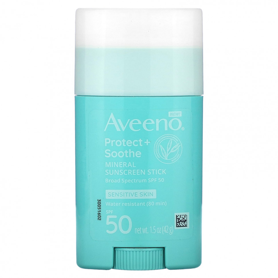   Aveeno,    Protect + Soothe, SPF 50,  , 42  (1,5 )   -     , -  