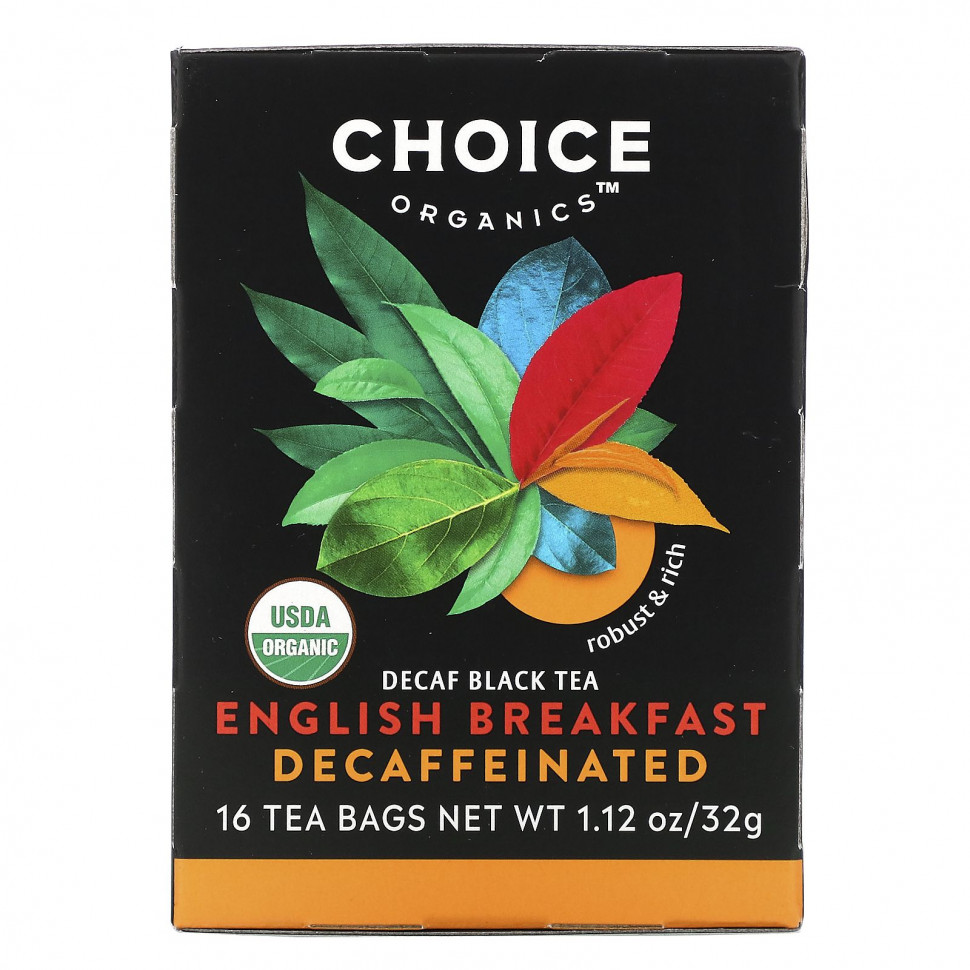   Choice Organic Teas,    ,    , 16  , 32  (1,12 )   -     , -  