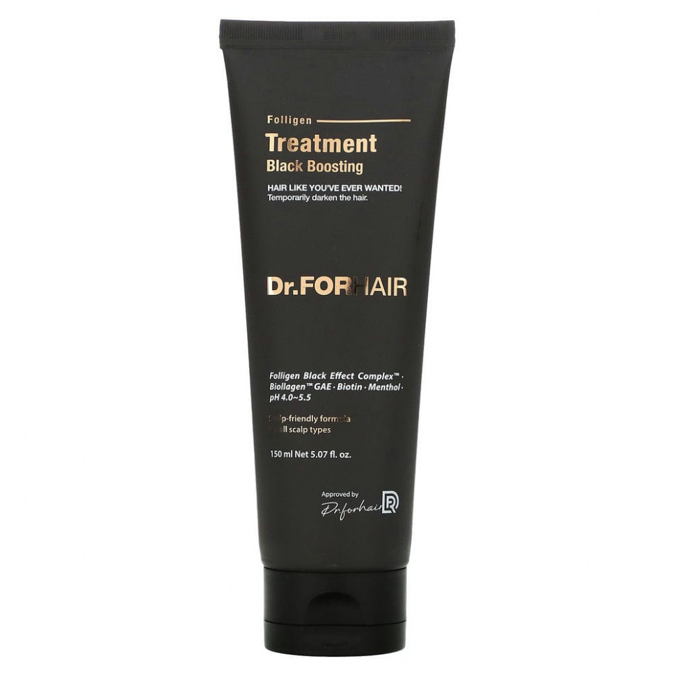   Dr.ForHair, Folligen Black Boosting Treatment, 150  (5,07 . )   -     , -  