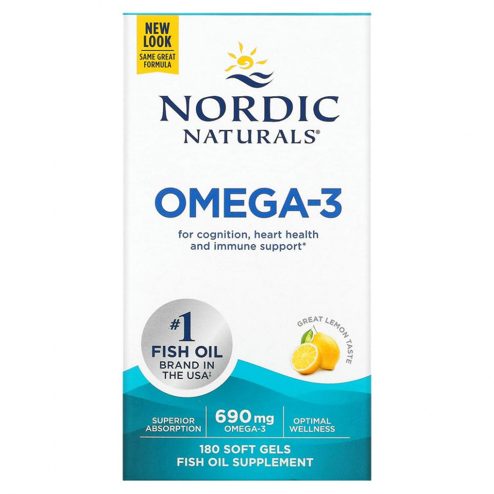   Nordic Naturals, -3, , 345 , 180    -     , -  