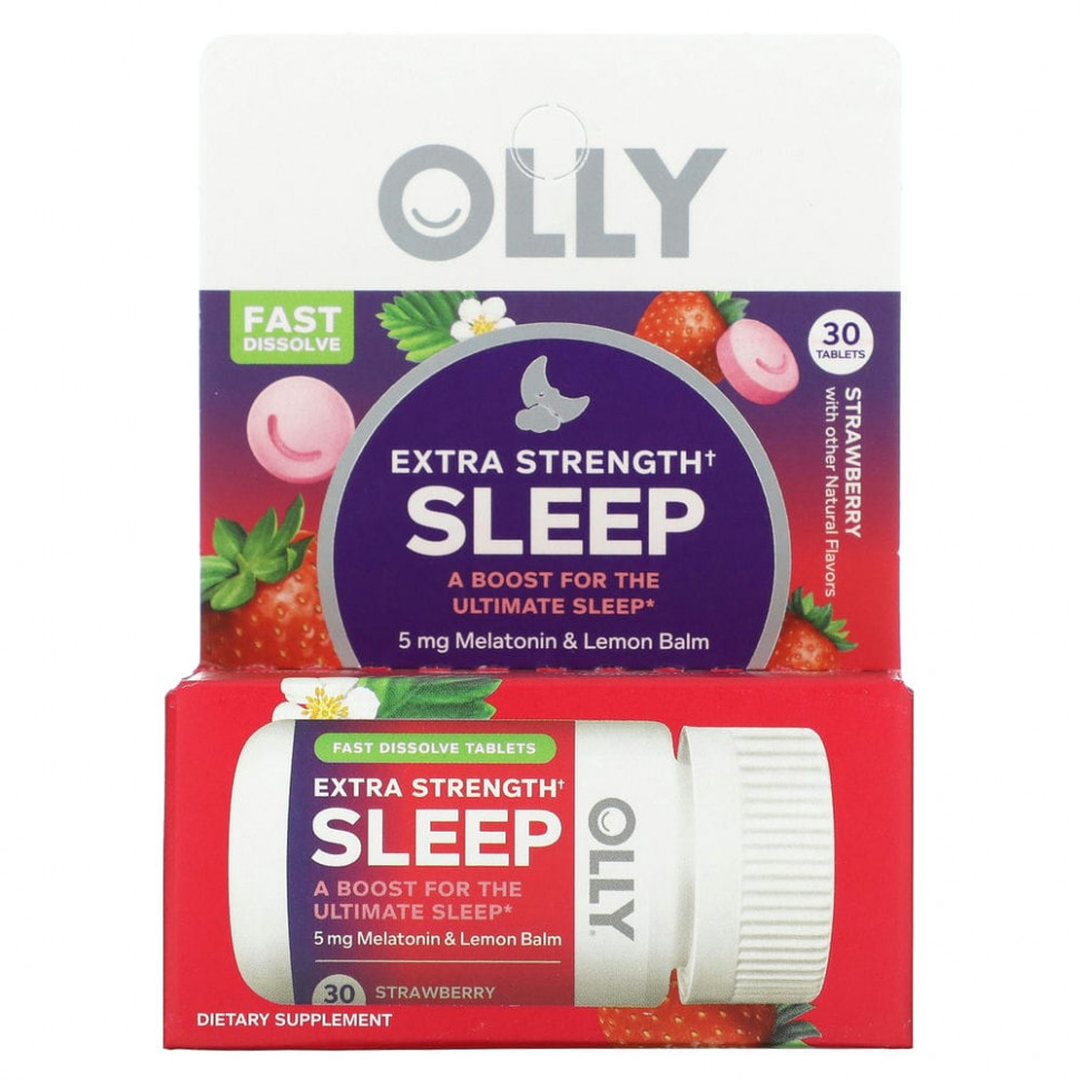   OLLY, Extra Strength Sleep, , 30    -     , -  