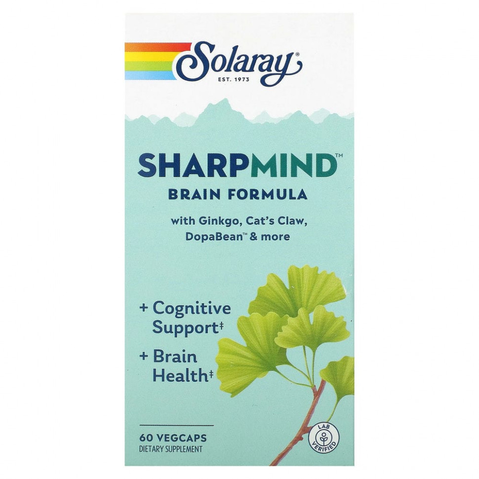   Solaray, SharpMind,   , 60    -     , -,   