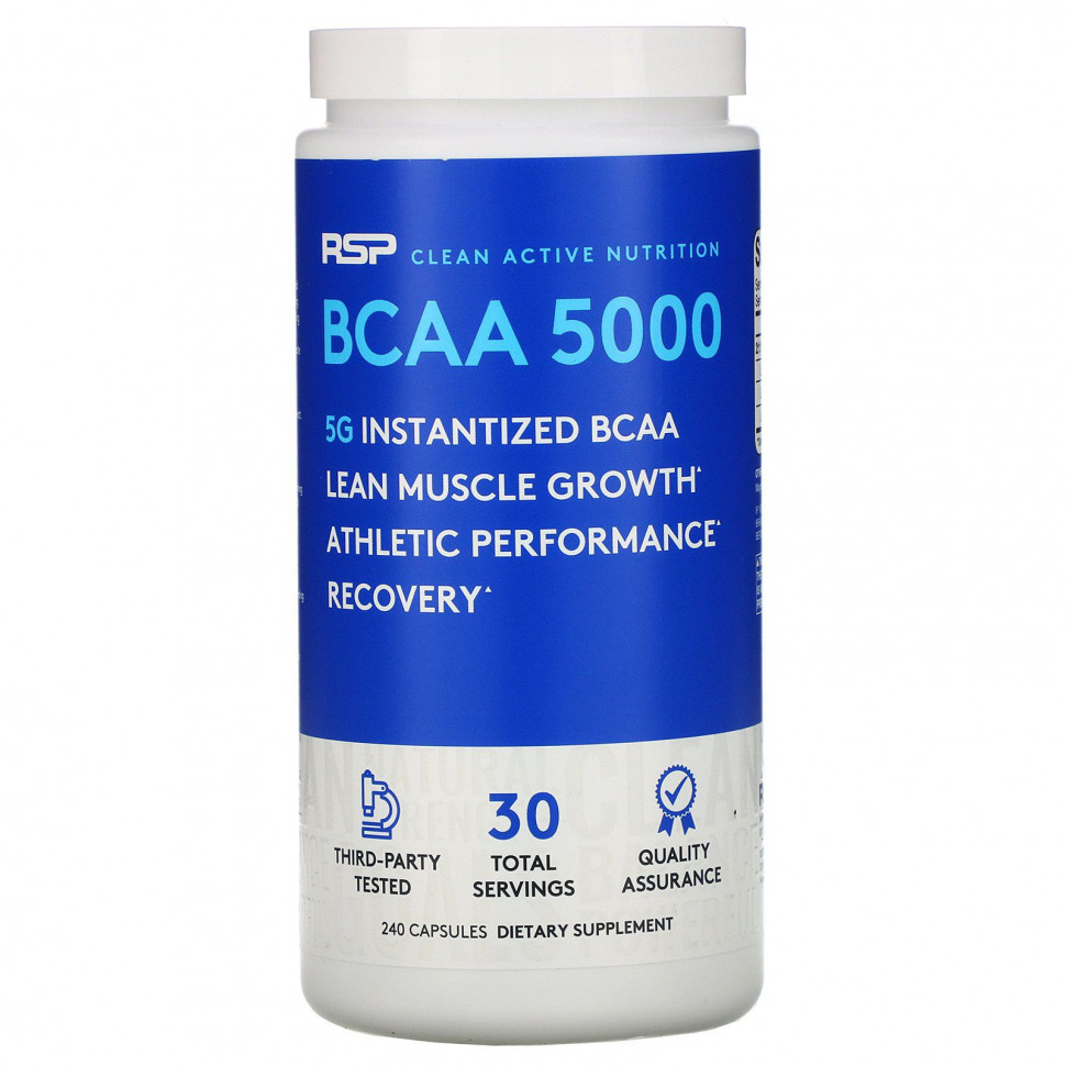   RSP Nutrition, BCAA 5000,     , 240    -     , -  