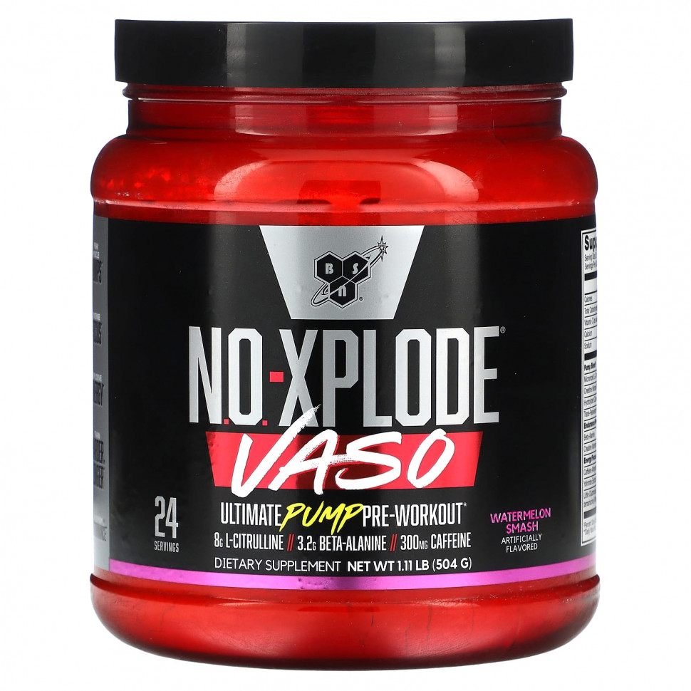   BSN, No-Xplode VASO, Ultimate Pump  ,  , 504  (1,11 )   -     , -  