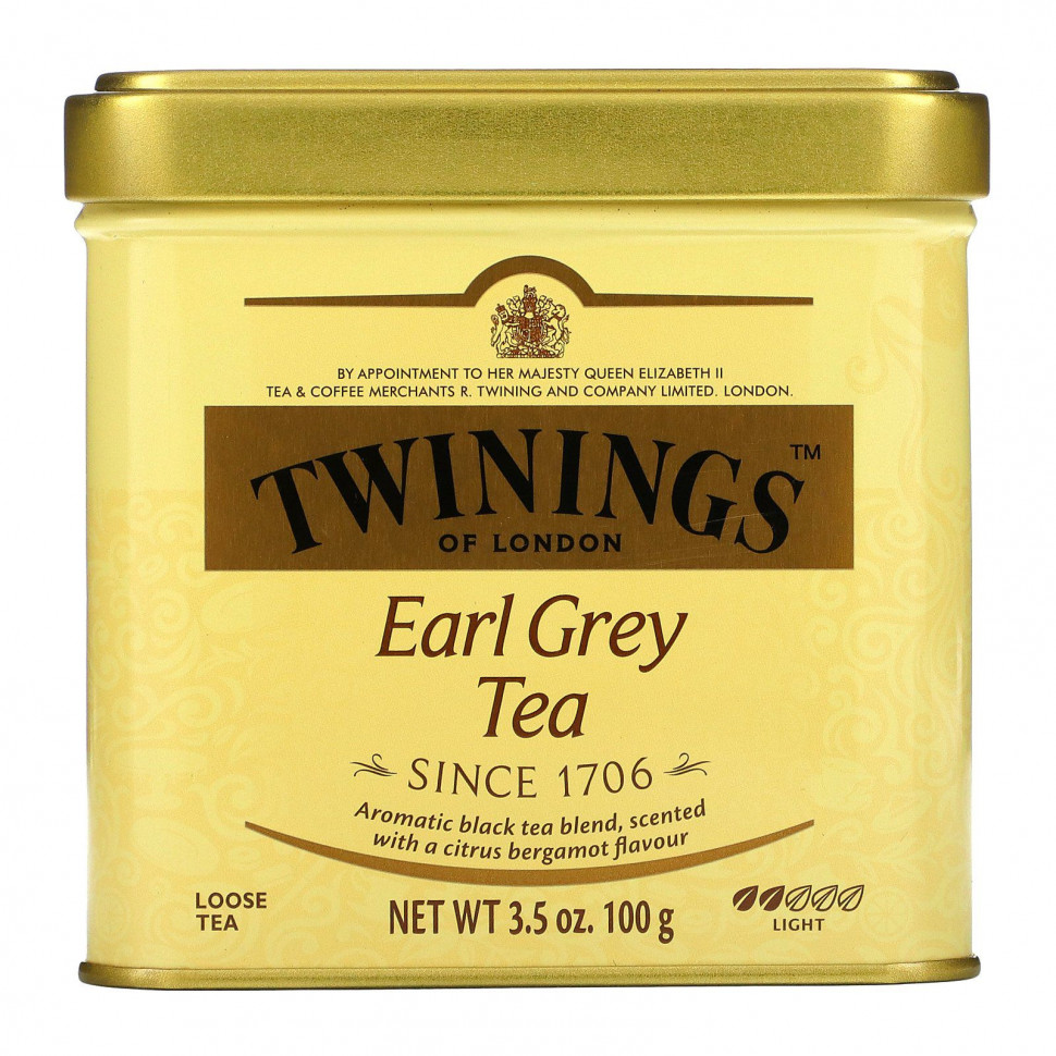   Twinings, Earl Grey,  , 100  (3,53 )   -     , -  