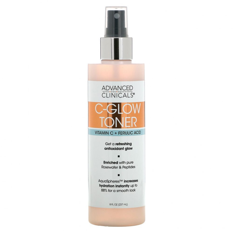   Advanced Clinicals, C-Glow Toner,  C   , 237  (8 . )   -     , -  