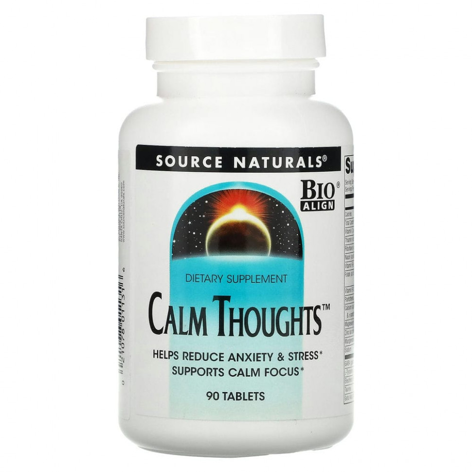  Source Naturals, Calm Thoughts, 90   IHerb ()