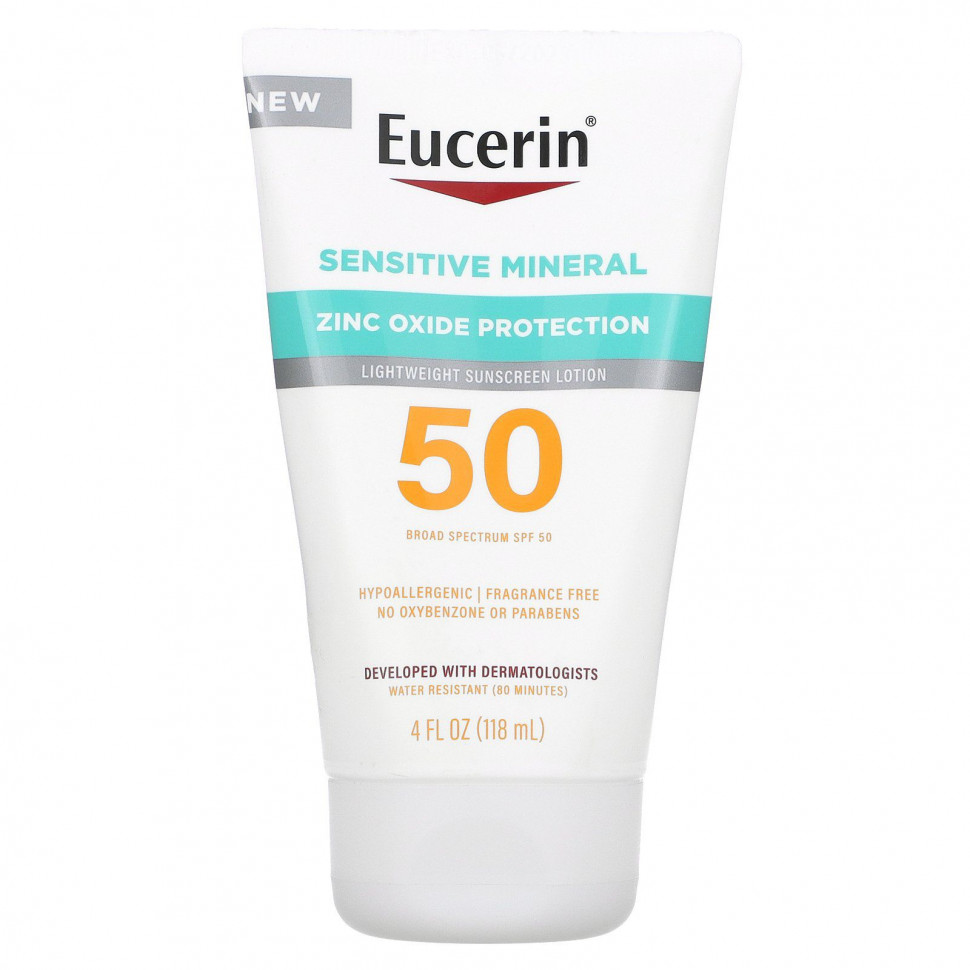   Eucerin, Sensitive Mineral,   , SPF 50,  , 118  (4 . )   -     , -  