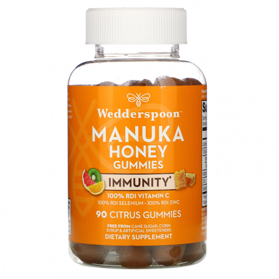   Wedderspoon, Manuka Honey,    , , 90     -     , -  