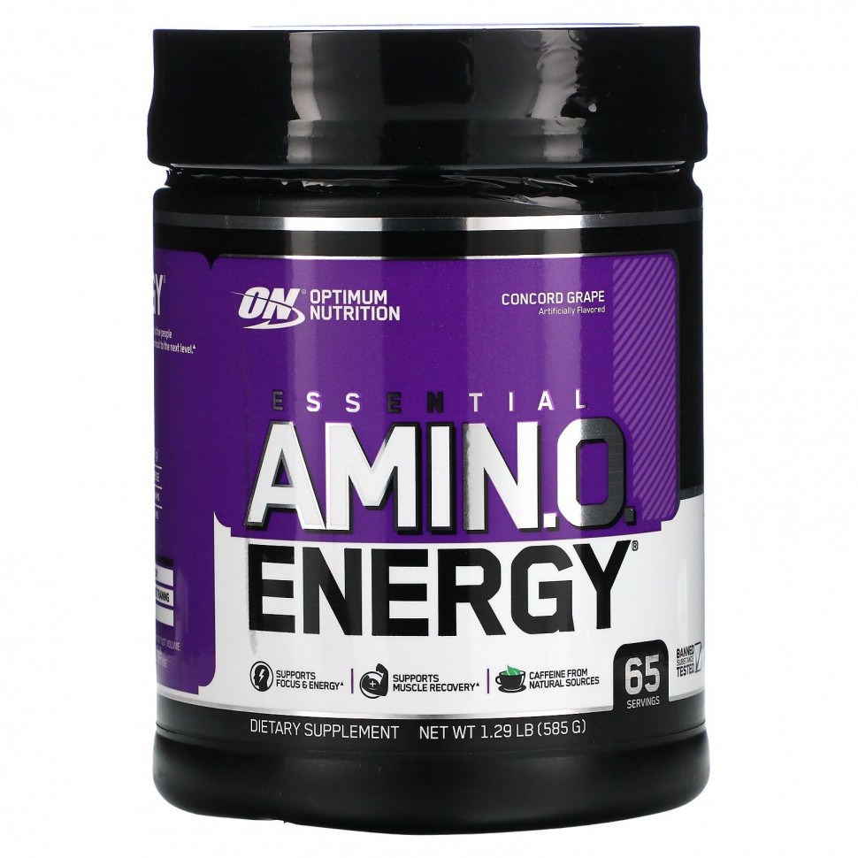   Optimum Nutrition, ESSENTIAL AMIN.O. ENERGY,   , 585  (1,29 )   -     , -  