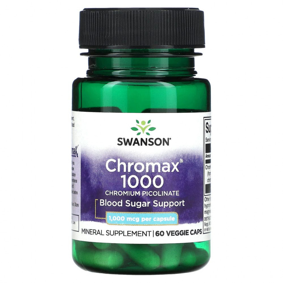  Swanson, Chromax 1000,  , 1000 , 60    IHerb ()