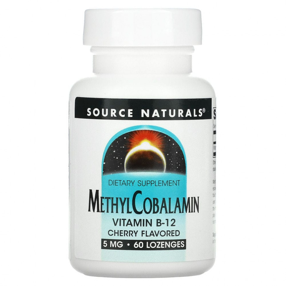   Source Naturals, ,  B12,   , 5 , 60    -     , -  