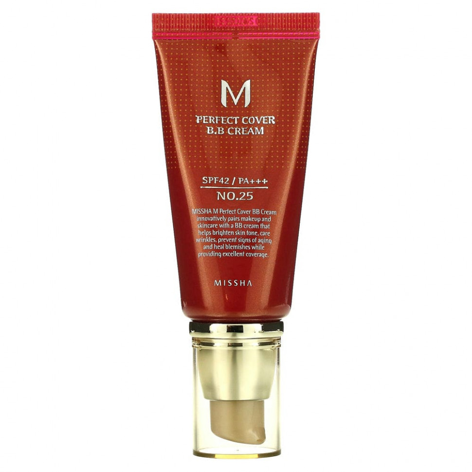   Missha, M Perfect Cover, BB-, SPF 42/PA+++,  25  , 50  (1,7 )   -     , -  