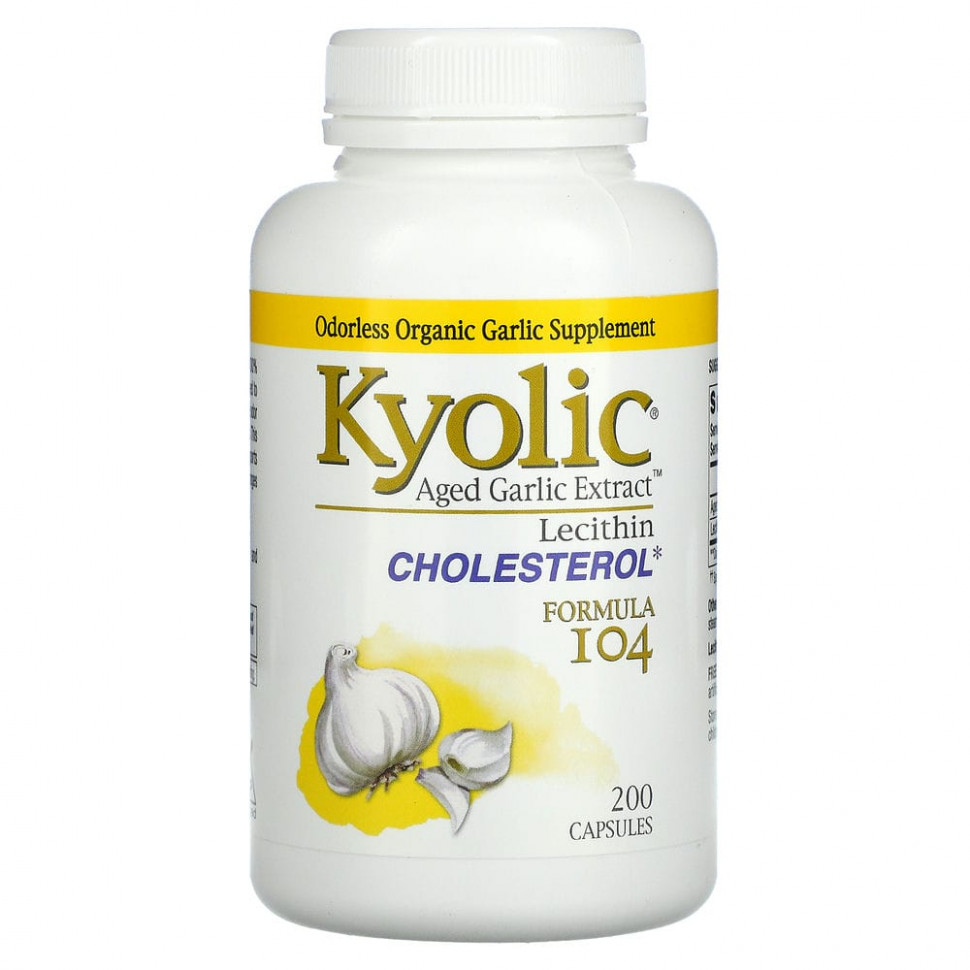   Kyolic, Aged Garlic Extract,     , 200    -     , -  