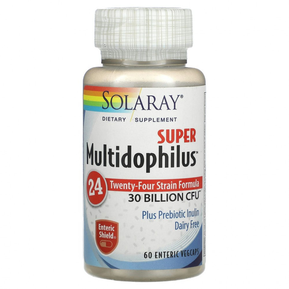  Solaray, Super Multidophilus, , 15  , 60  Vegcaps     IHerb ()