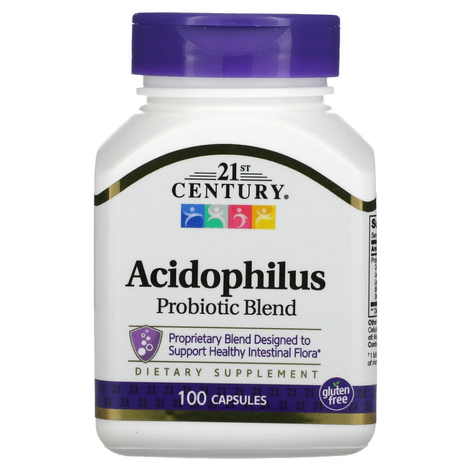  21st Century,   Acidophilus, 100   IHerb ()