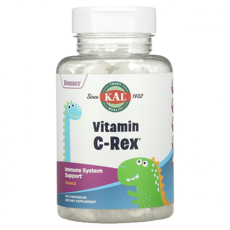   KAL, Dinosaurs,Vitamin C-Rex,  ,   , 100     -     , -  