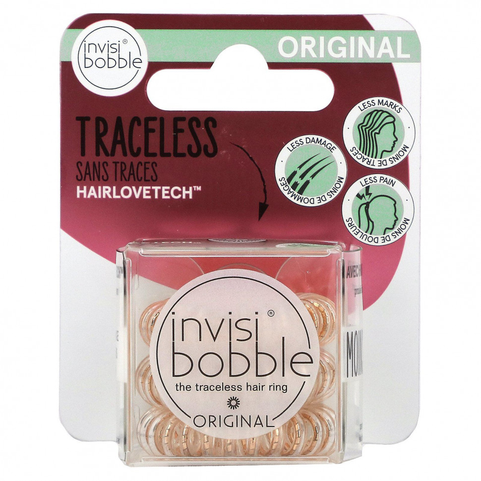   Invisibobble, Original,    , Bronze Me Pretty, 3 .     -     , -  