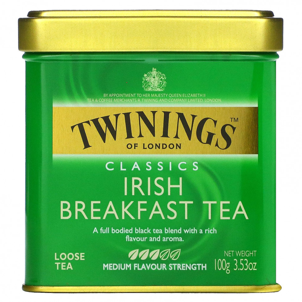   Twinings, Irish Breakfast,   , 100  (3,53 )   -     , -  