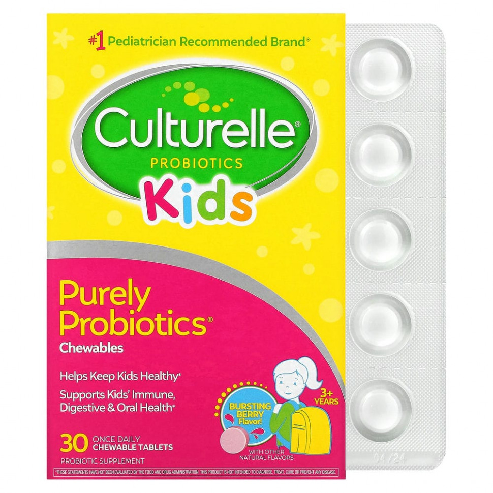   Culturelle, Purely Probiotics, ,    3 ,   , 30     -     , -,   