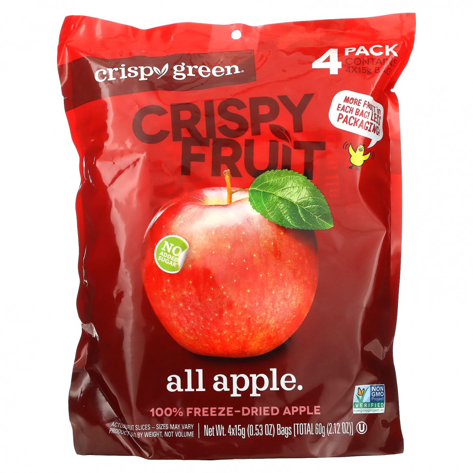   Crispy Green, Crispy Fruit,  , 4   15  (0,53 )   -     , -  