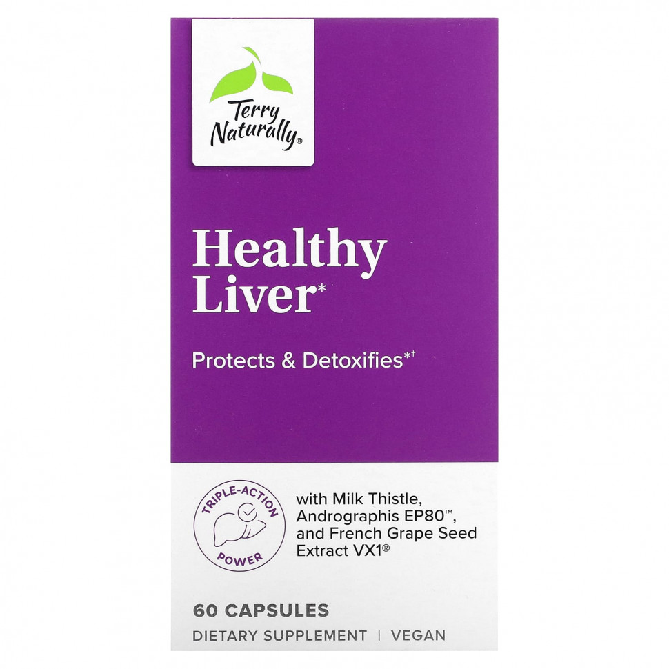   Terry Naturally, Healthy Liver, 60    -     , -  