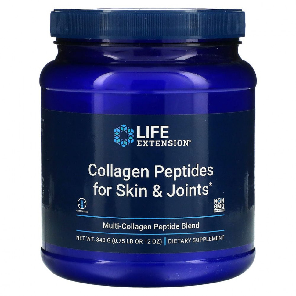   Life Extension, Collagen Peptides For Skin & Joints,   , 343  (12 )   -     , -  