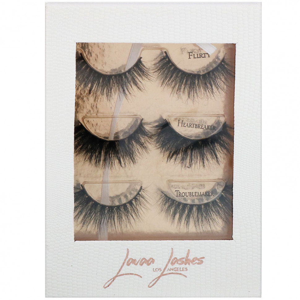   Lavaa Lashes, The 3 Besties,   , 1 .   -     , -  