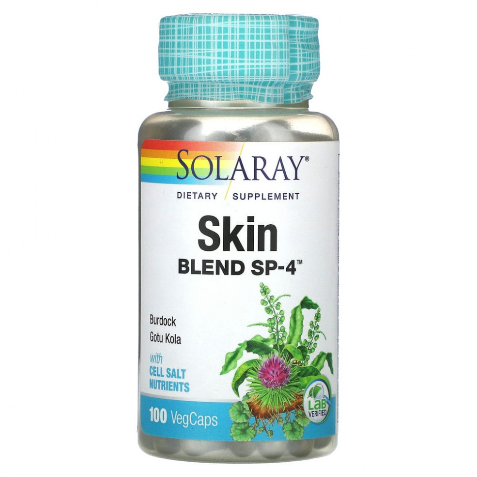  Solaray, Skin Blend, SP-4, 100    IHerb ()
