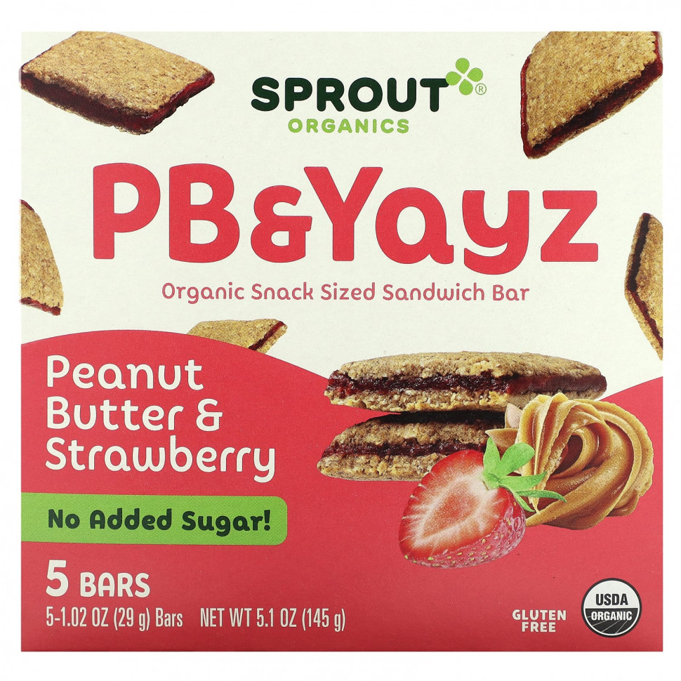   Sprout Organics, PB & Yayz,  -  ,     , 5 , 29  (1,02 )   -     , -,   