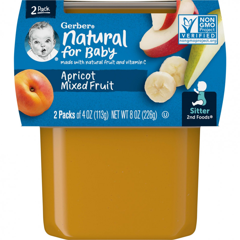   Gerber, Natural for Baby, 2nd Foods,    , 2   113  (4 )   -     , -  