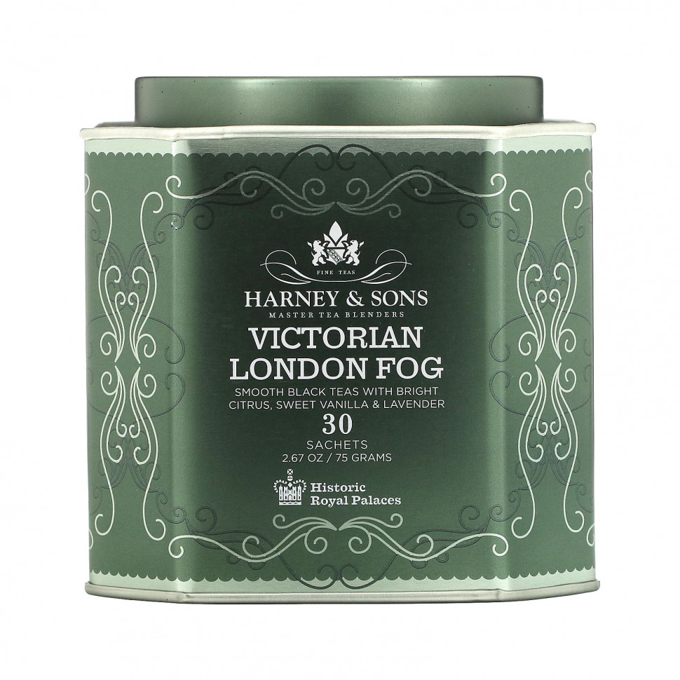   Harney & Sons, Victorian London Fog,      ,    , 30 , 75  (2,67 )   -     , -  