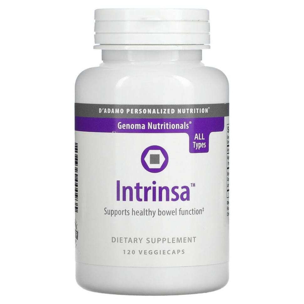  D'adamo, Genoma Nutritionals, Intrinsa,   , 120    IHerb ()