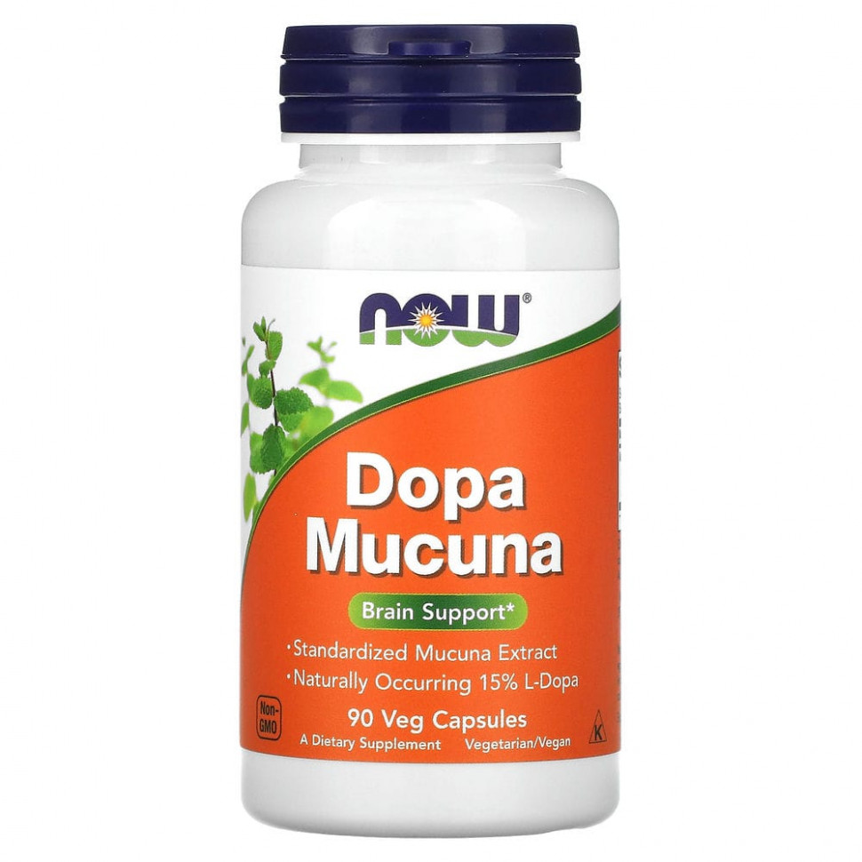   NOW Foods, Dopa Mucuna, 90     -     , -  