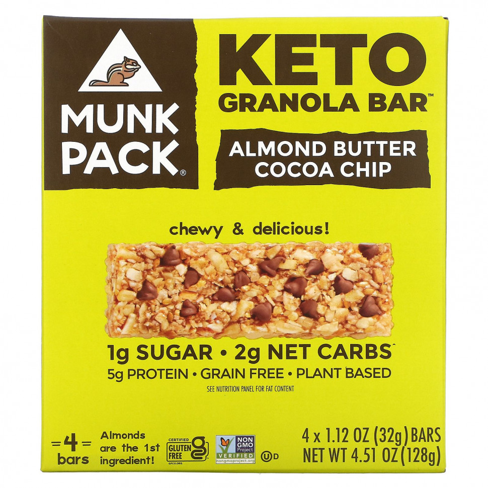   Munk Pack, Keto Granola,      , 4   32  (1,12 )   -     , -  